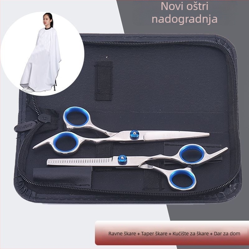 Odvojive frizerske škare za kućnu upotrebu, alat za rezanje kose, set za samostalno šišanje, marka Taniyaki