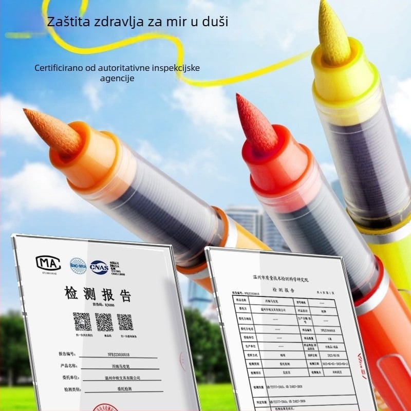 Rui tekući akrilni marker – vodootporan, brzo se suši, otporan na razmazivanje za umjetnost i akvarel
