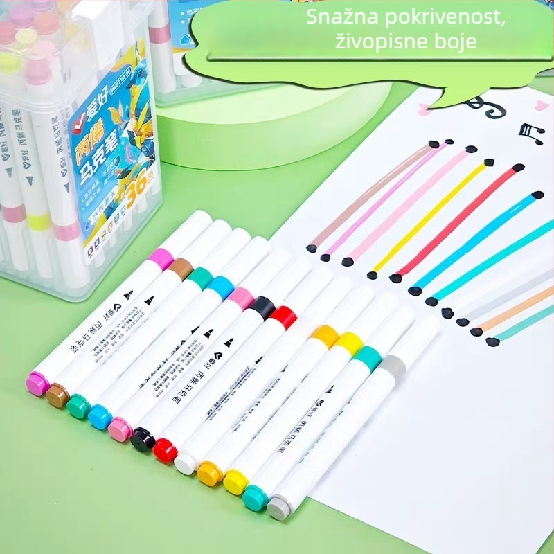 PM5710 Akrilni marker za djecu — Hobby marka, 24 boje punjenja, Kreativno crtanje