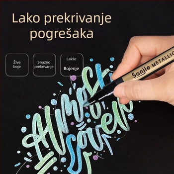 Sanjie metalni marker na vodnoj bazi za crtanje i graffiti