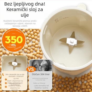 Šalica za izravno piće sojinog mlijeka – mini prijenosni blender za dom i ured, potpuno automatiziran, 300–500W, 111–240V, kapacitet ispod 1 L