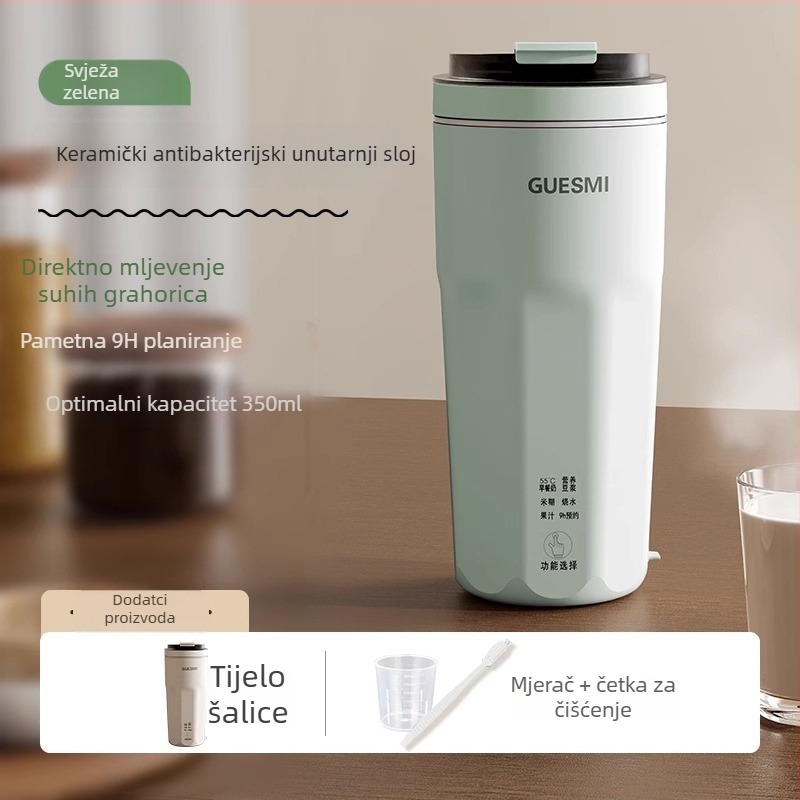 Šalica za izravno piće sojinog mlijeka – mini prijenosni blender za dom i ured, potpuno automatiziran, 300–500W, 111–240V, kapacitet ispod 1 L