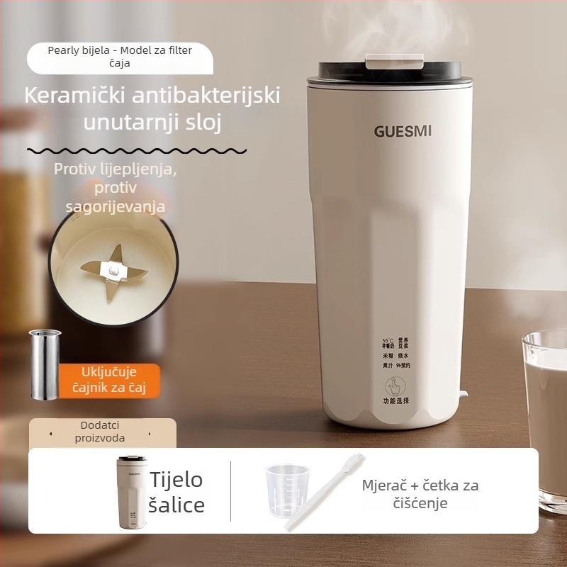 Šalica za izravno piće sojinog mlijeka – mini prijenosni blender za dom i ured, potpuno automatiziran, 300–500W, 111–240V, kapacitet ispod 1 L