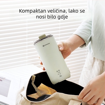 Moke MK-597 Stroj za sojino mlijeko — nehrđajući čelik, mljevenje bez mrežice, grijač okvira, 300 W, kapacitet ispod 1 L