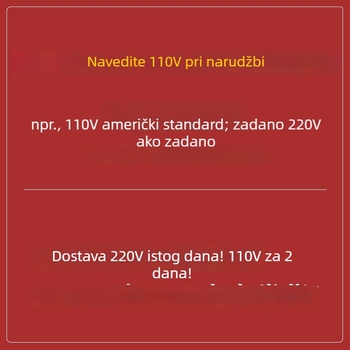 Prijenosni sokovnik za kućnu upotrebu, kompaktni dizajn; kapacitet <1 L; napon 110–240V; brzina motora 20000–29999 rpm; tijelo od nehrđajućeg čelika; 4‑oštrice u 3D