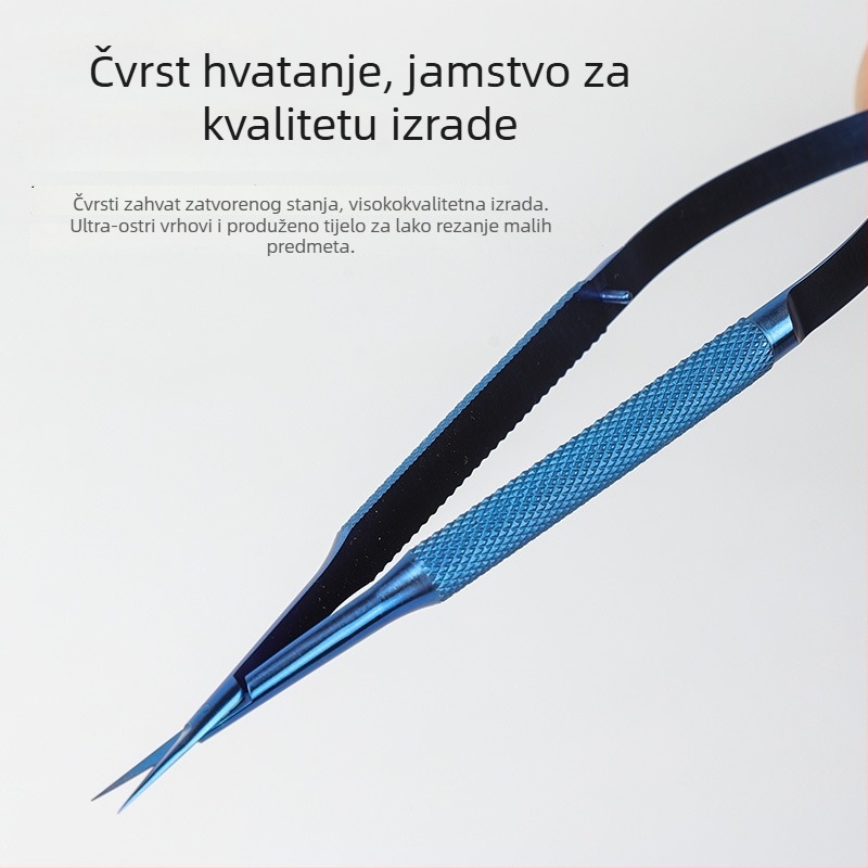 Očne konjunktivne kliješta, nehrđajući čelik, varijante automatskog zaključavanja i vijčanim zaključavanjem, titanijska legura, marka Wenchang Medical