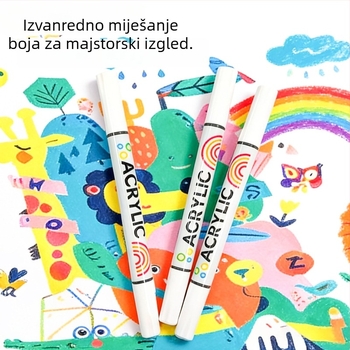 Set markera Meet muxue, 48 zamjenskih punjenja, osnovna ambalaža