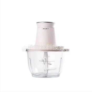 Domaći mlin za meso 2,5 L — potpuno automatiziran, višenamjenski, s 4 oštrice i staklenom posudom, 2. brzina