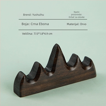 Drveni držač četkica za kaligrafiju i kinesko slikanje (Materijal: Čvrsto drvo; Model: Drugo; Specifikacije: Drugo)