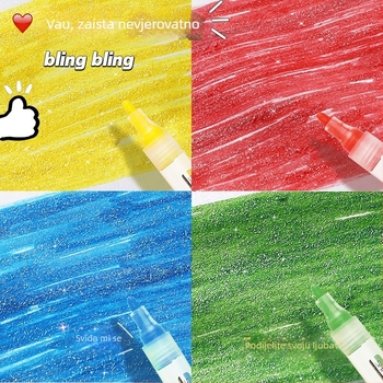 Set marker pisaka za učenike SHANDS/Good Knowledge, model S310-18, plastično kućište, fluorescentni markeri