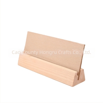 Drveni stalak za stolni kalendar – bukovo drvo, moderan minimalistički stil, stolni ukras