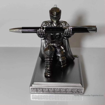 Držač za olovku - Knez Izvršni, ženska verzija, dekorativni predmet za stol od smole, Model 1, poklon za rođendan