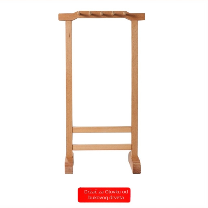 Drveni držač olovke u japanskom stilu – rosewood i bukovo drvo, model Japanese Pen Holder, marka Zheng Yan penzhuang