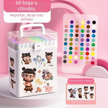 Akril marker za crtanje, akvarelna olovka, neproziran pigment, sklopni dizajn, perivo, za učenike