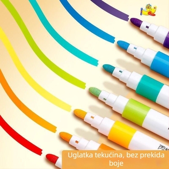 Akril marker za crtanje, akvarelna olovka, neproziran pigment, sklopni dizajn, perivo, za učenike