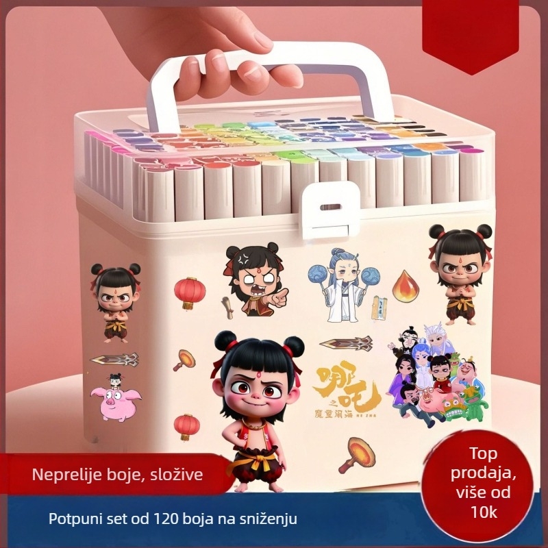 Akril marker za crtanje, akvarelna olovka, neproziran pigment, sklopni dizajn, perivo, za učenike