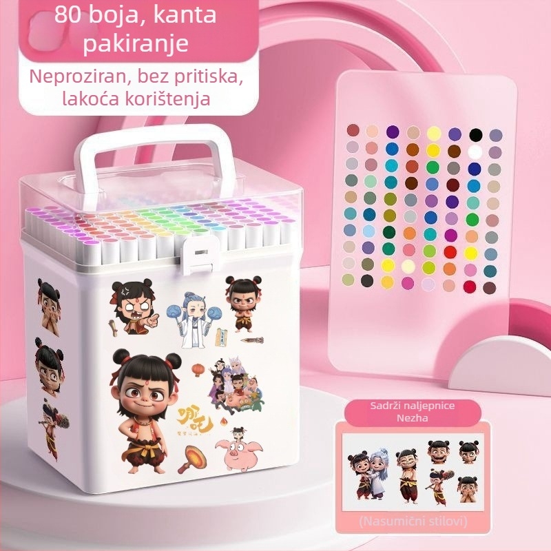 Akril marker za crtanje, akvarelna olovka, neproziran pigment, sklopni dizajn, perivo, za učenike