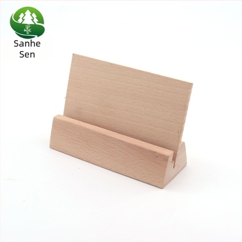 Drvena podloga za kalendar, kartice i jelovnik • bukovo drvo • moderni minimalistički stil • prilagođena reklamna podloga • prilagođena baza kalendara • prilagođena baza jelovnika