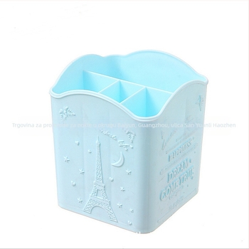 HAOBILLION Eiffelov toranj – držač olovke s četiri pretinca za alate za nokte