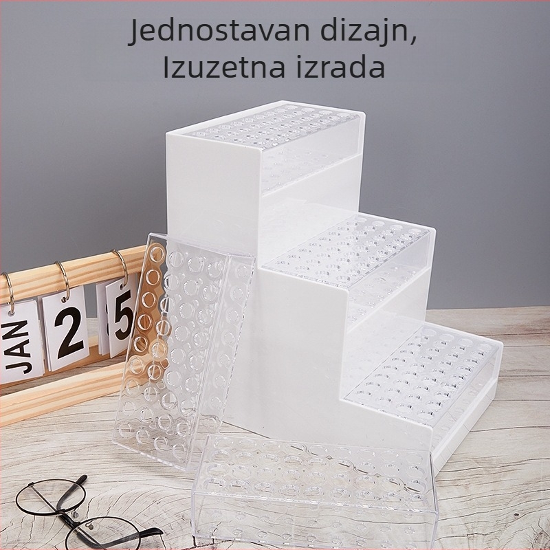 Prozirni višerazinski stalak za olovke i izložbeni stalak za uredske potrepštine