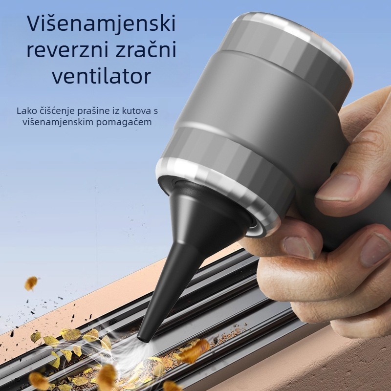 Ručni usisavač za auto, punjivi, 60W, 7.4V, 9000Pa