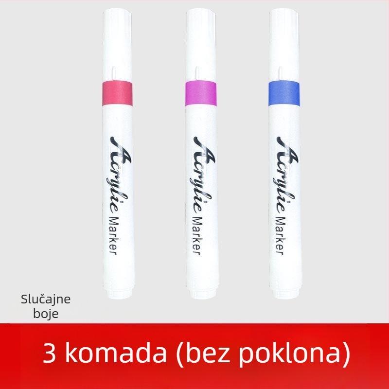 Akrilne markerice, 60 komada, brend Looking for a bear, neprozračne i slagive