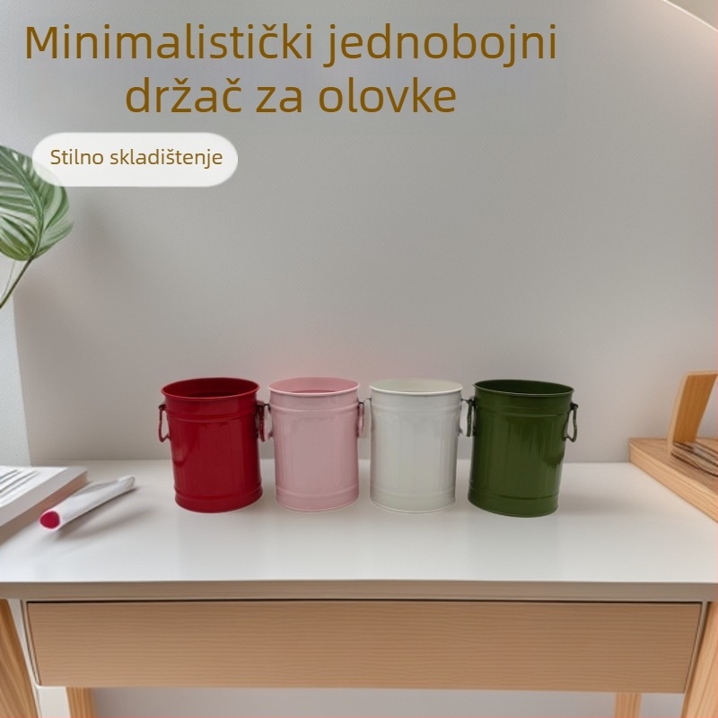 Željezni držač za olovke na stolu, japanski stil, model Y5127, s držalom, mogućnost prilagodbe