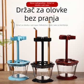 BJMH držač za četkaste olovke, plastični, šifra proizvoda 0028, tisak logotipa i prilagođena obrada