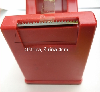 Dispenzer za traku, veliki stolni model, veliko jezgro i držač za uredske potrepštine