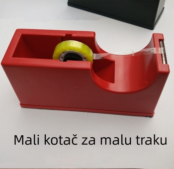 Dispenzer za traku, veliki stolni model, veliko jezgro i držač za uredske potrepštine