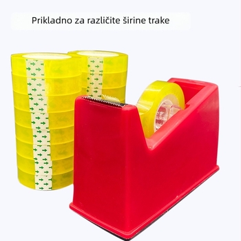 Osnova za traku s prozirnim rezačem, za cvjetne i tekstilne trake — promjer jezgre 20 mm, neto težina 500 g, mogućnost prilagodbe obrade