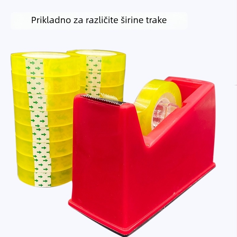 Osnova za traku s prozirnim rezačem, za cvjetne i tekstilne trake — promjer jezgre 20 mm, neto težina 500 g, mogućnost prilagodbe obrade