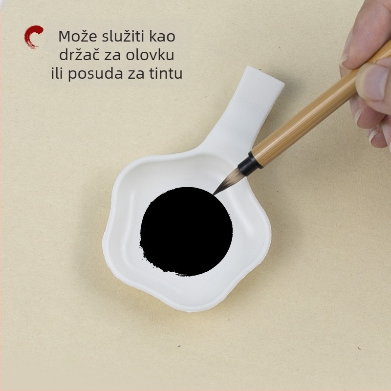 Držač za kaligrafske četke u obliku planine sa motívom leptira-delfina (Brand art, Materijal plastika, Model 023568956)