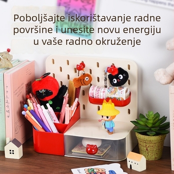Shunran DIY držač olovaka za perforiranu ploču, plastični, model Y11-3312, mogućnost tiska logotipa, prilagodba