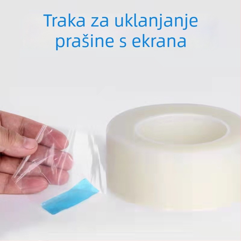 Traka za uklanjanje prašine za alate za postavljanje zaštitnog filma zaslona, univerzalno, OEM, težina 0,2