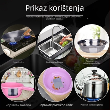 Metalna popravna traka za cijevi i uređaje – aluminijska folija, debljina 0,1 mm, temperaturna otpornost kratkoročno 130°C i dugoročno od -20°C do 120°C, pogodna za curenje na cijevima hladnjaka, klima uređaja i bojlera