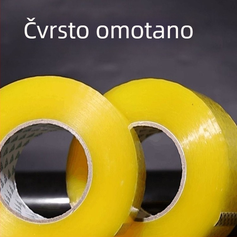 Traka za zatvaranje, BOPP, ljepilo na bazi vode, 52 μm debljina, za tvorničko zatvaranje i logističko pakiranje