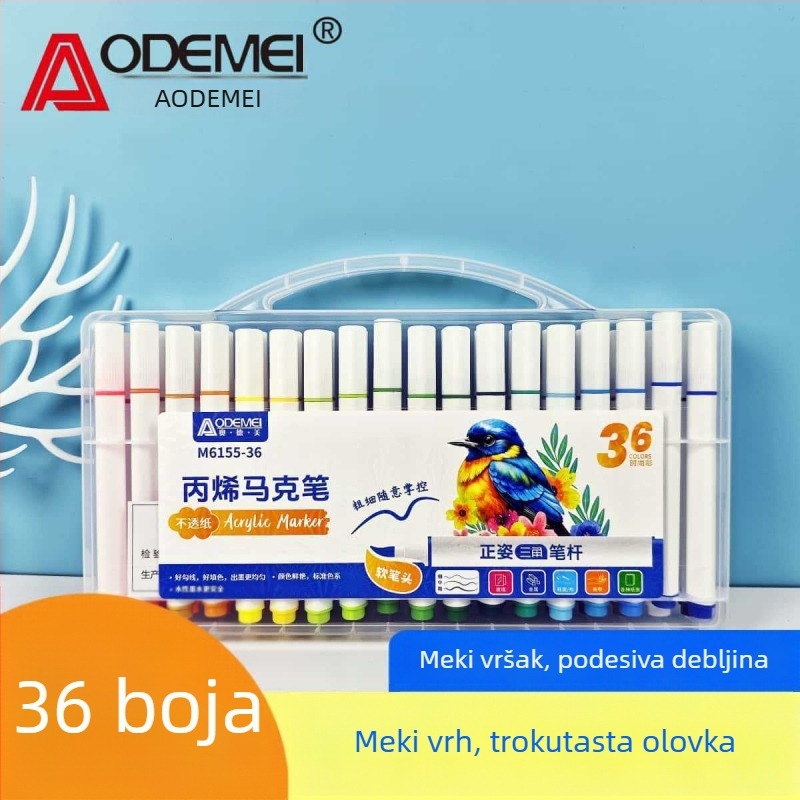 Odeme markeri s mekim vrhom – kutija za poklon
