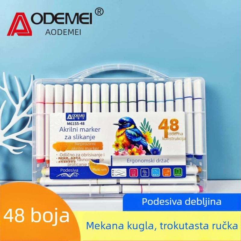 Odeme markeri s mekim vrhom – kutija za poklon