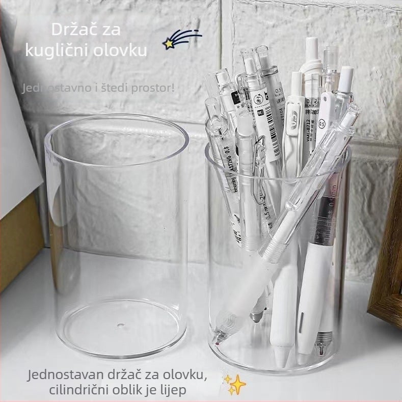 Kružni držač olovke, kružnog oblika, plastika, model: Round pen holder