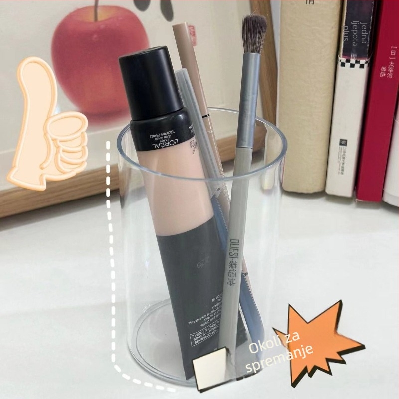Kružni držač olovke, kružnog oblika, plastika, model: Round pen holder