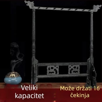 Držač za olovke i četkice s odvojivim držačem četkica, 16 pretinaca, model bigua-16, Peng Yue, plastika