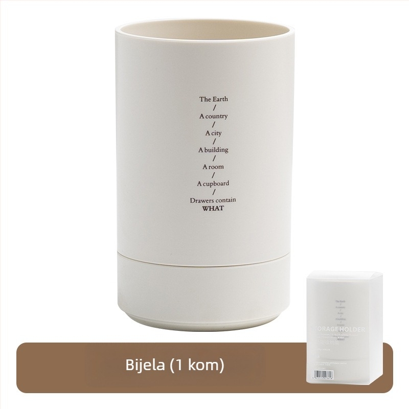 Weixin culture SD-2361 Višestruki kružni držač za olovke i četkice, plastični, s mogućnošću tiskanja logotipa