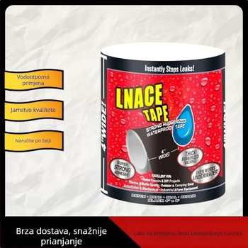 PVC vodootporna brtvena traka za cijevi, debljina 0,5 mm, hitna popravak curenja