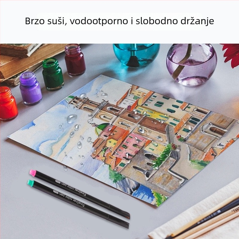 Set kontura olovke – Model 03 Outline Pen, 100 nib, Other Brand, Osnovno pakiranje