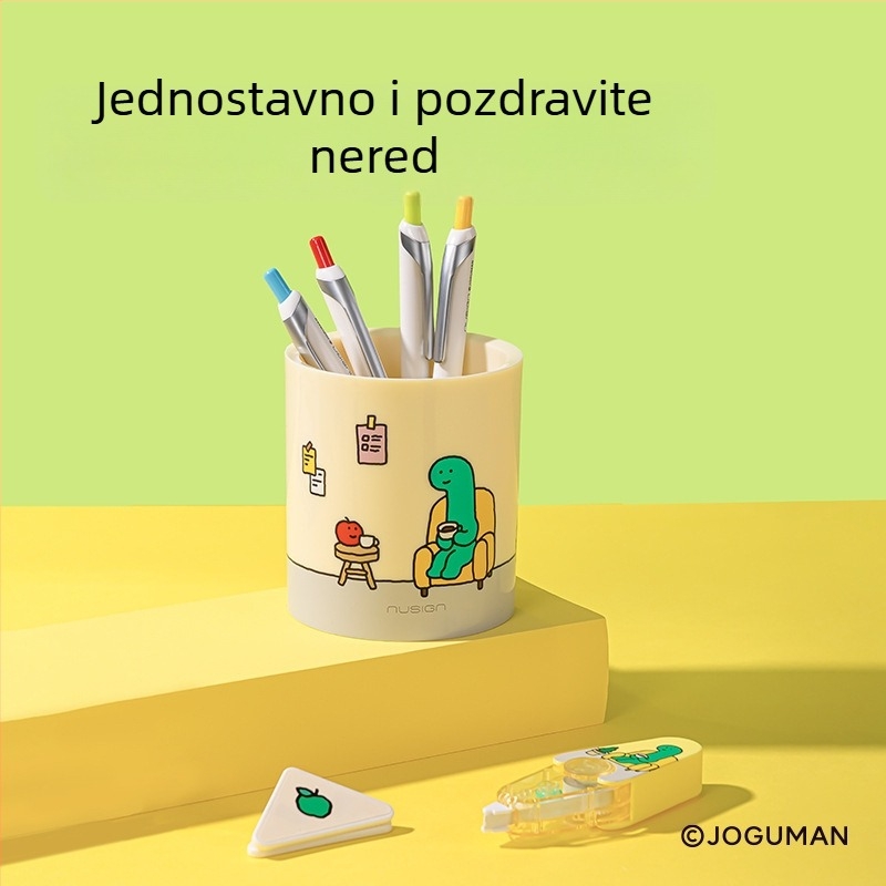 Deli Ns023-q Kružni držač za olovke – stolni organizator s velikim kapacitetom, model Ns023-q, IP za anime igre