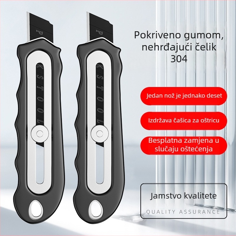 Industrijski nož za tapete od nehrđajućeg čelika, model 886, oštrica 3123, neto težina 1231