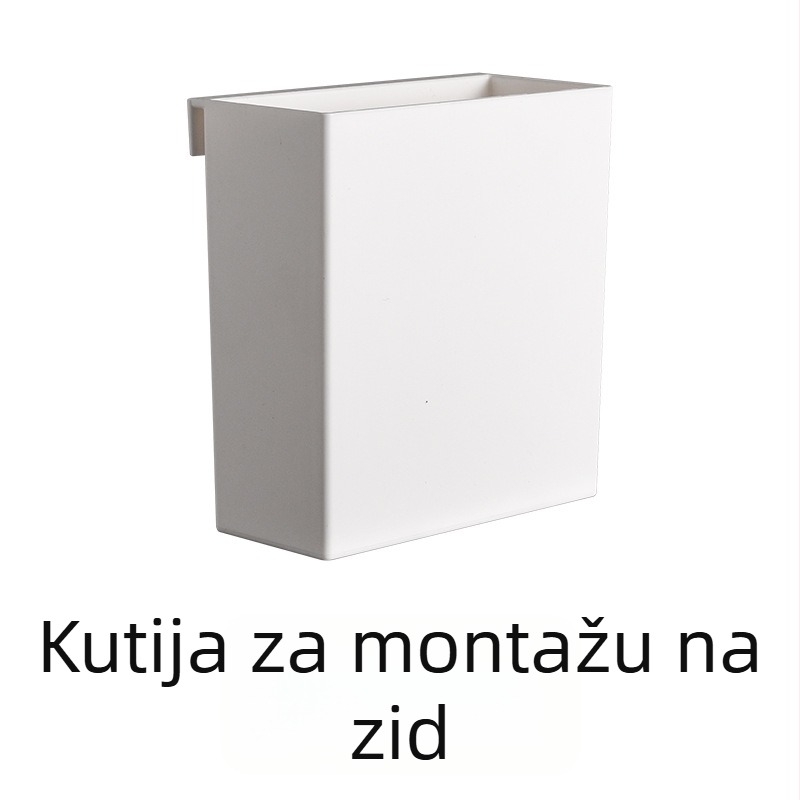 Zidni organizator za stol – ABS plast, 0,5 L, otvoreni vrh, za pisala i kozmetiku