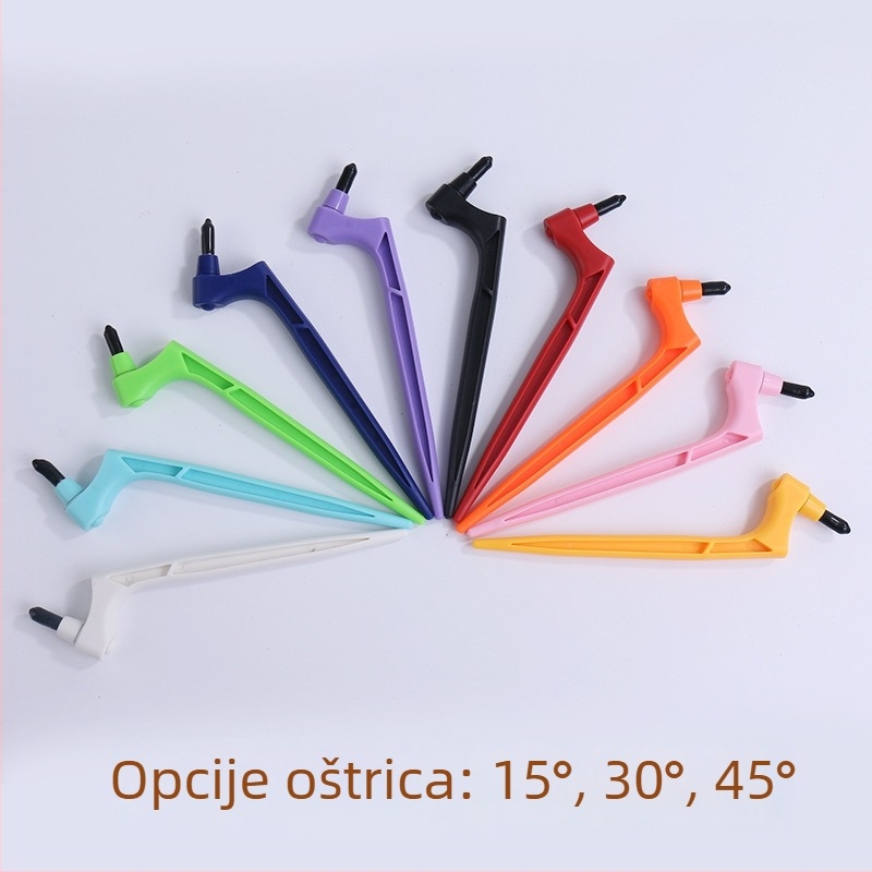 360° rotirajuća glava noža za umjetničko rezbarenje s više kutova, plastična konstrukcija; marka Sword, model Rotating carving knife, težina 17 g