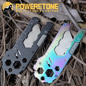 EDC višenamjenski nož za umjetnost, oštrica od cijelog čelika, model PL-94; oštrica 90×35×6 mm, materijal 2CR13, težina 43 g